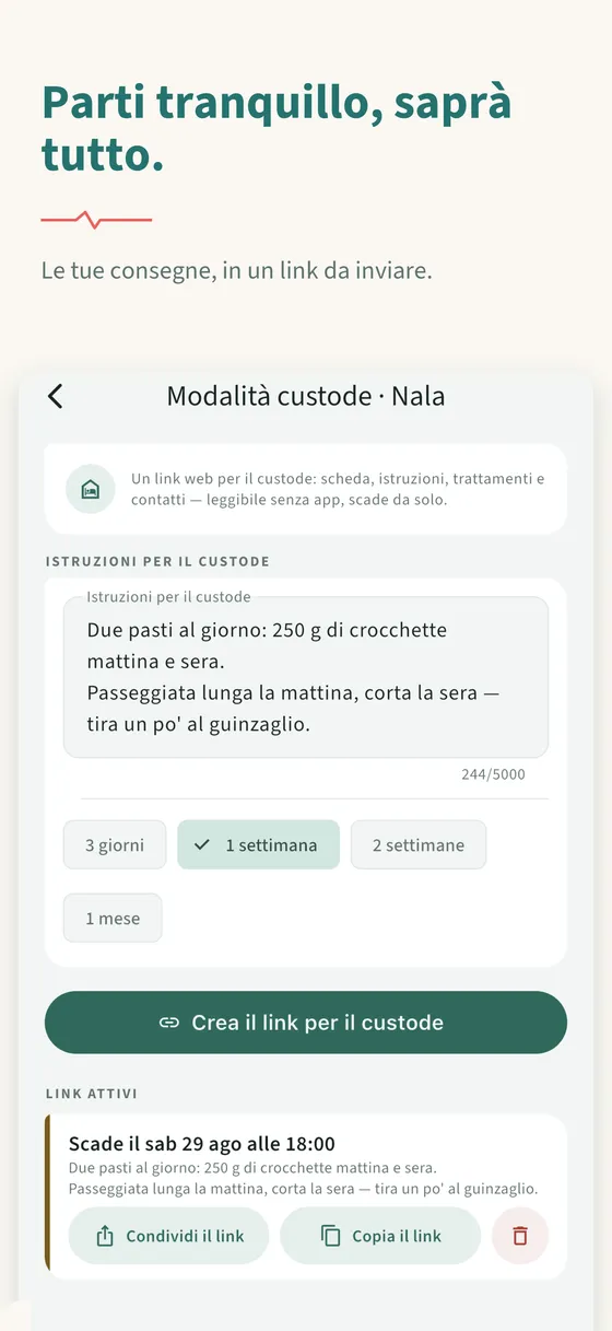 Pannello 8 — Parti tranquillo, saprà tutto.